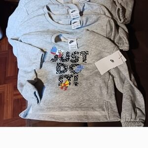 Nike Gray Kids Sweatshirt
